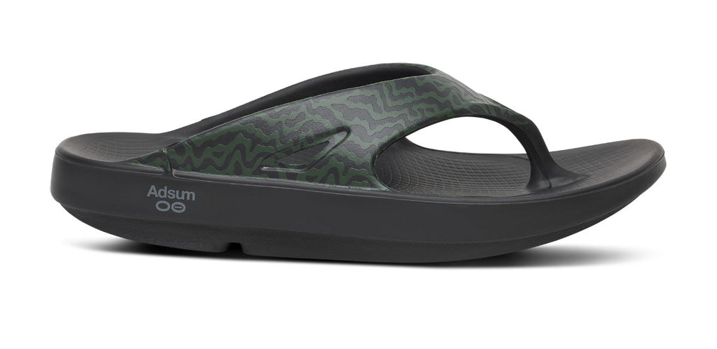 Men's OOFOS x Adsum OOriginal Limited Sandal - Black