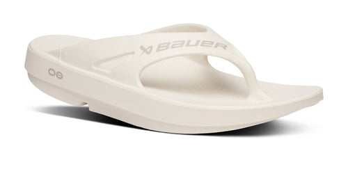 BAUER/OOFOS Men's OOriginal Sport Sandal – Chalk