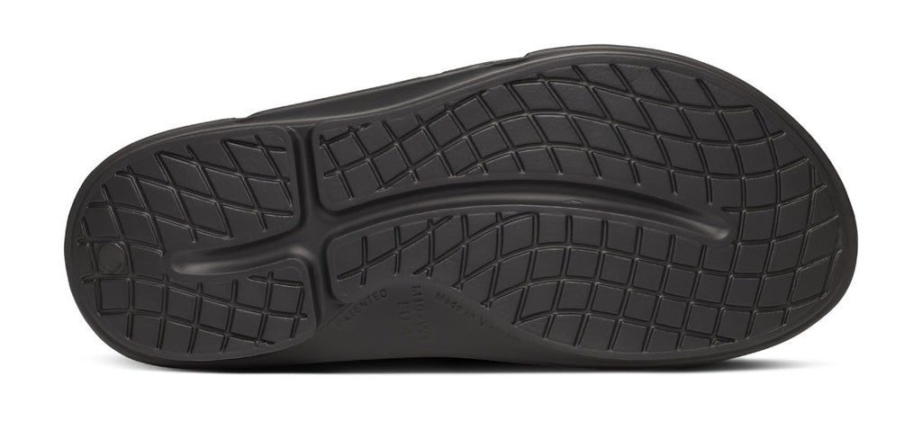 BAUER/OOFOS Women's OOahh Sport Flex Sandal – Black