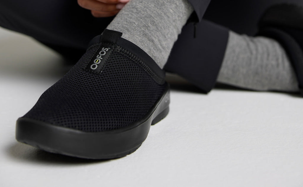 Women's OOcoozie Sport Mule - Black (SALE)