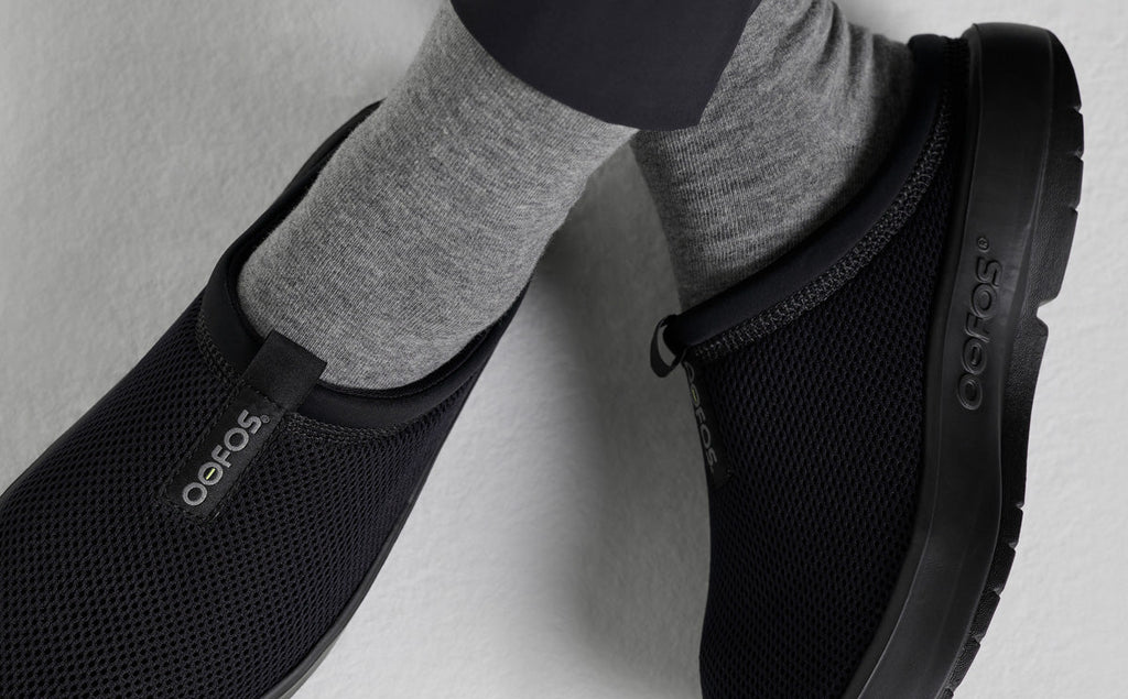 Women's OOcoozie Sport Mule - Black (SALE)