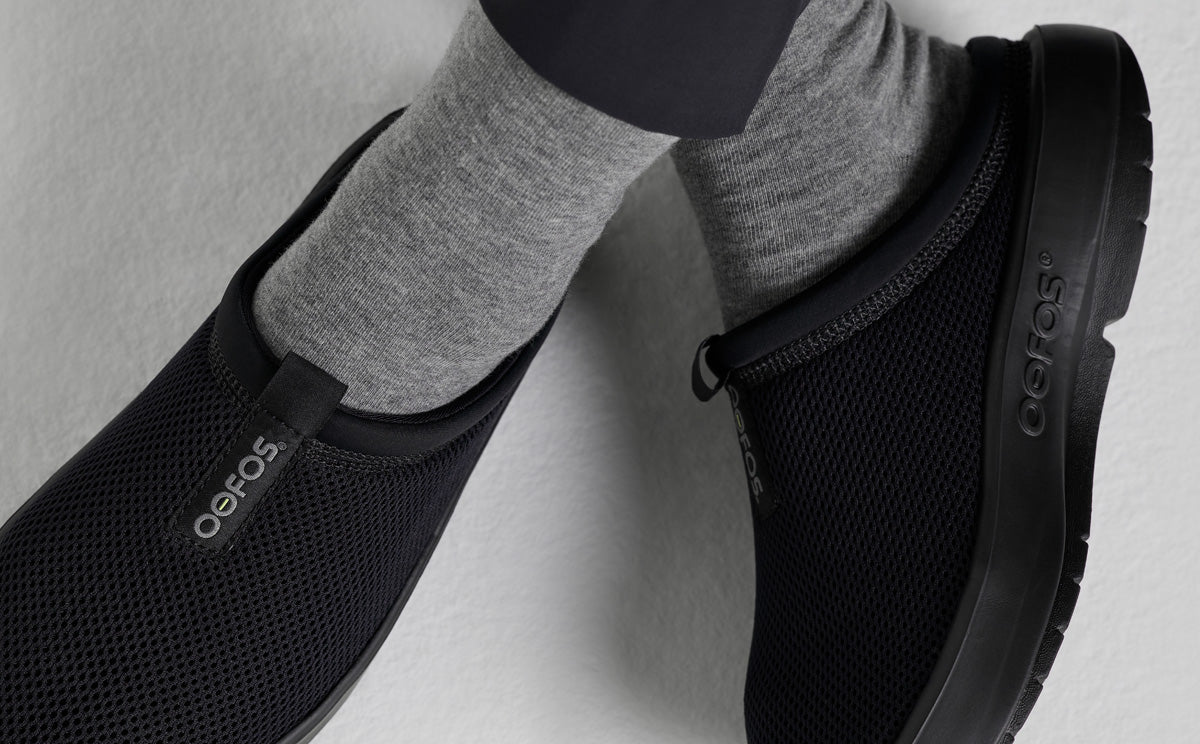 Women's OOcoozie Sport Mule - Black (SALE)