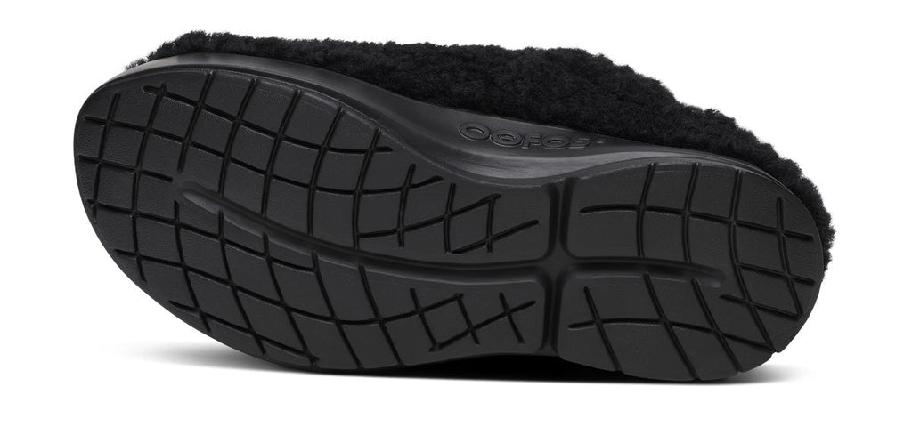 Women's OOcoozie Sherpa Mule - Black