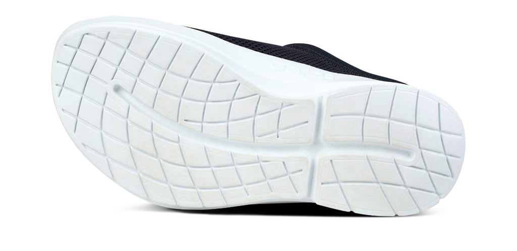 Men's OOcoozie Sport Mule - White Black (SALE)