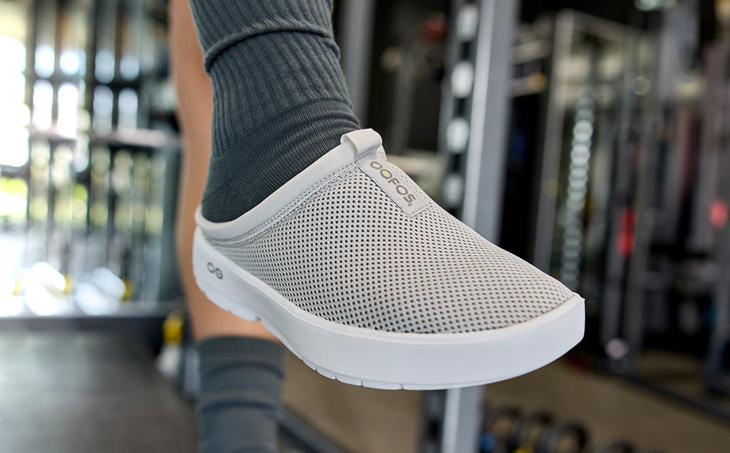 Women's OOcoozie Sport Mule - Gray (FINAL SALE)